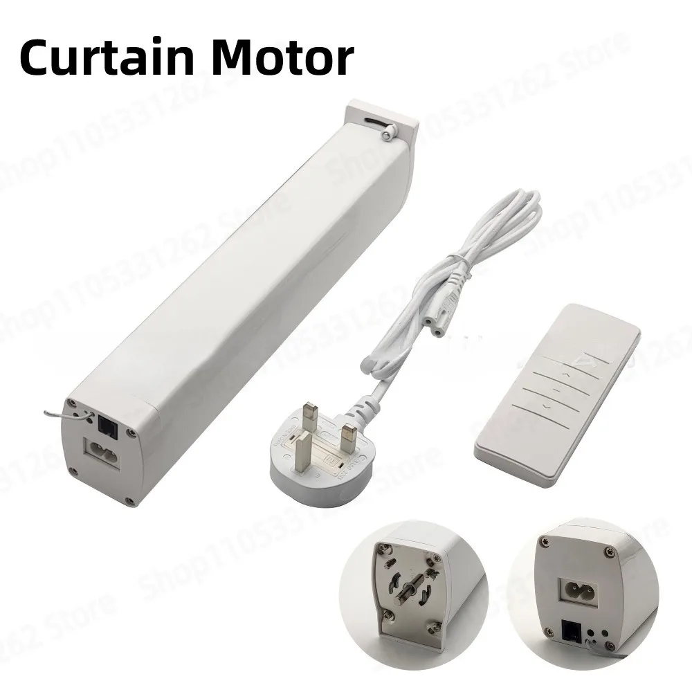 Smart home 3.0 electric curtain motor super silent 82‑type track for automatic window curtain operation