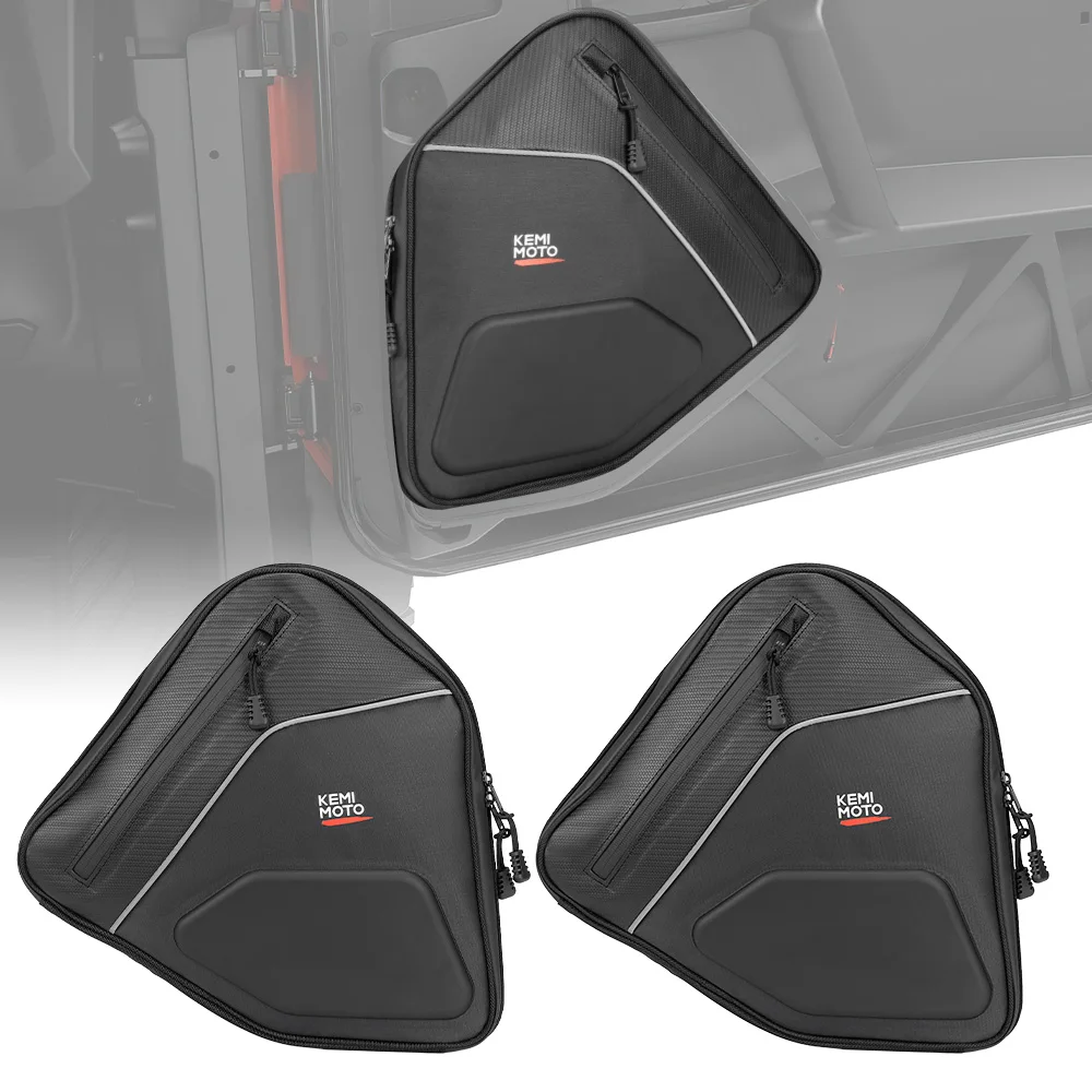 Дверные сумки из ЭВА, сумка для хранения с защитой колена для Can-Am Maverick Trail/Sport/Commander 700 800 1000 R Max, водостойкая молния