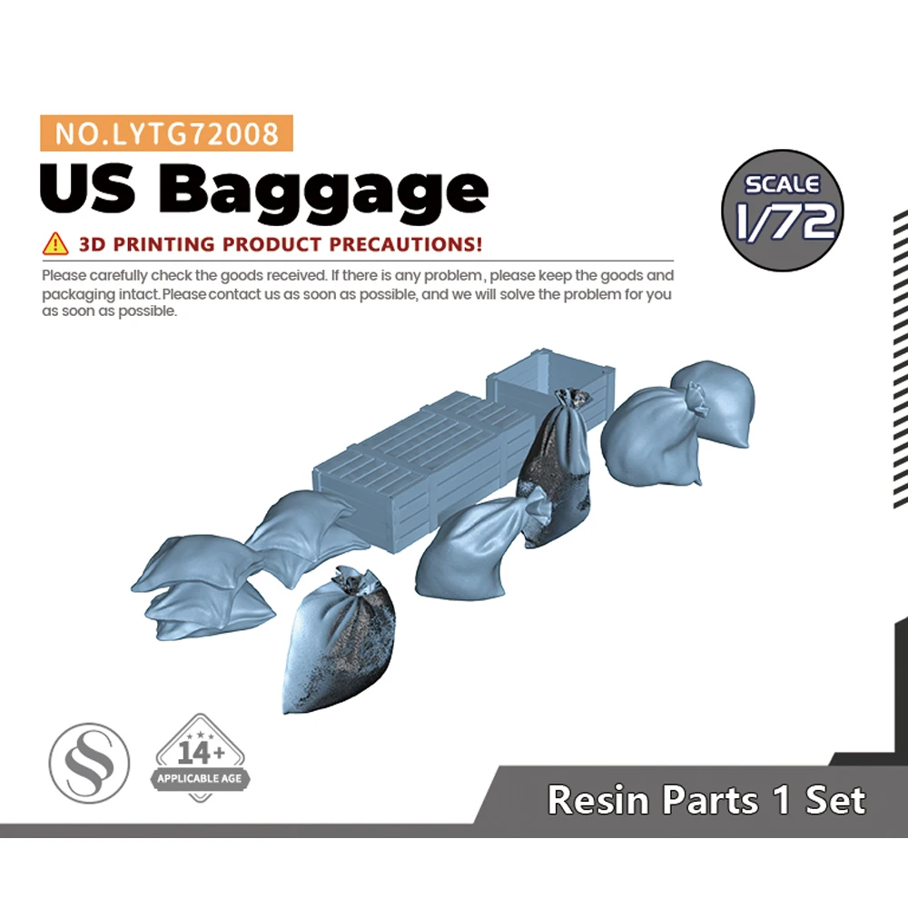 Yao\'s Studio LYTG008 1/35 1/72 US Baggage 1set