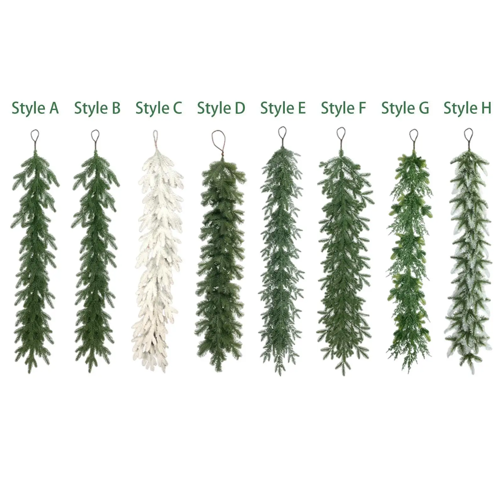 Christmas Garland Decorations Xmas Ornament Easy to Use Multifunctional Hanging