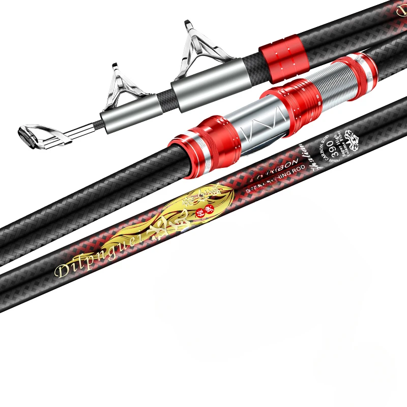 

Carbon Fishing Rod, Super Hard, Ultra Light, Strong, Big Fishing, Weight 12kg, No Fear of Big Fish, 2.4m-4.5m, Optional