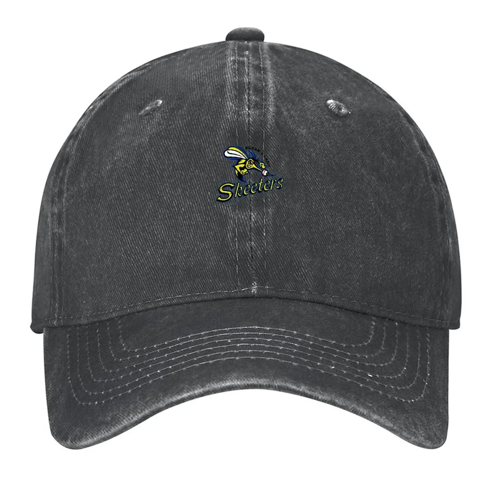 New Sugar Land Skeeters logo Baseball Cap fun hats Bobble Hat Luxury Man Hat derby hat Baseball For Men Women's