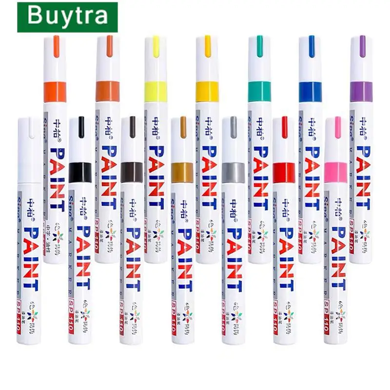 Metal Glasses Frame Paint Off Paint Repair Pen Touch-up Paint Marker Pen Paint Note Mark Pen Access Paint Stripping Repair Pen