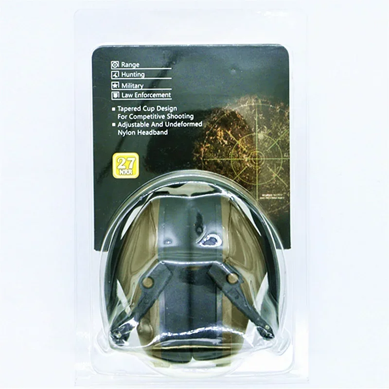 Anti-Noise Head Earmuffs Foldable Ear Protector For Kids/Adults Study Sleeping Work Shooting Hearing Safe Protection