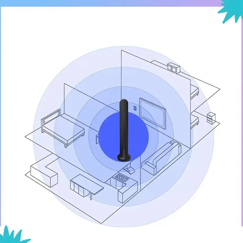 ABZW 6X GSM GPRS 3G 4G 5G антенна наружная с высоким коэффициентом усиления 15Dbi 600-6000 МГц SMA мужская водонепроницаемая магнитная присоска антенна для маршрутизатора