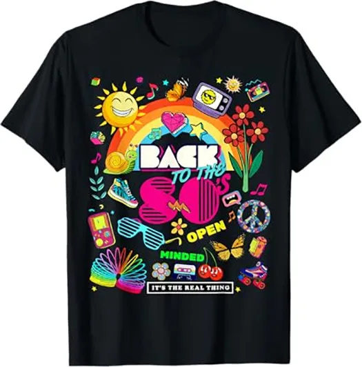 

I Love 80's, Retro Back To 80's Stuff Illustration Graphic T-Shirt