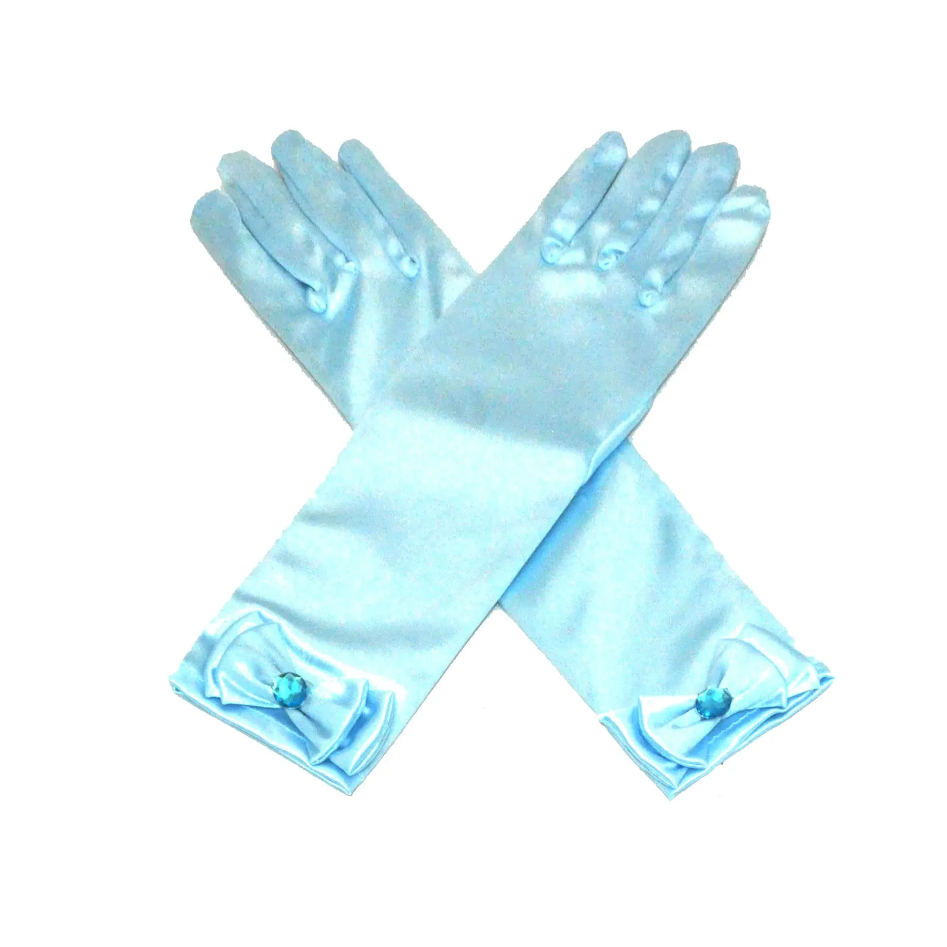 Детские эластичные жестяные перчатки «Холодное сердце», детское платье принцессы, костюм, этикет, танцевальные перчатки для выступлений