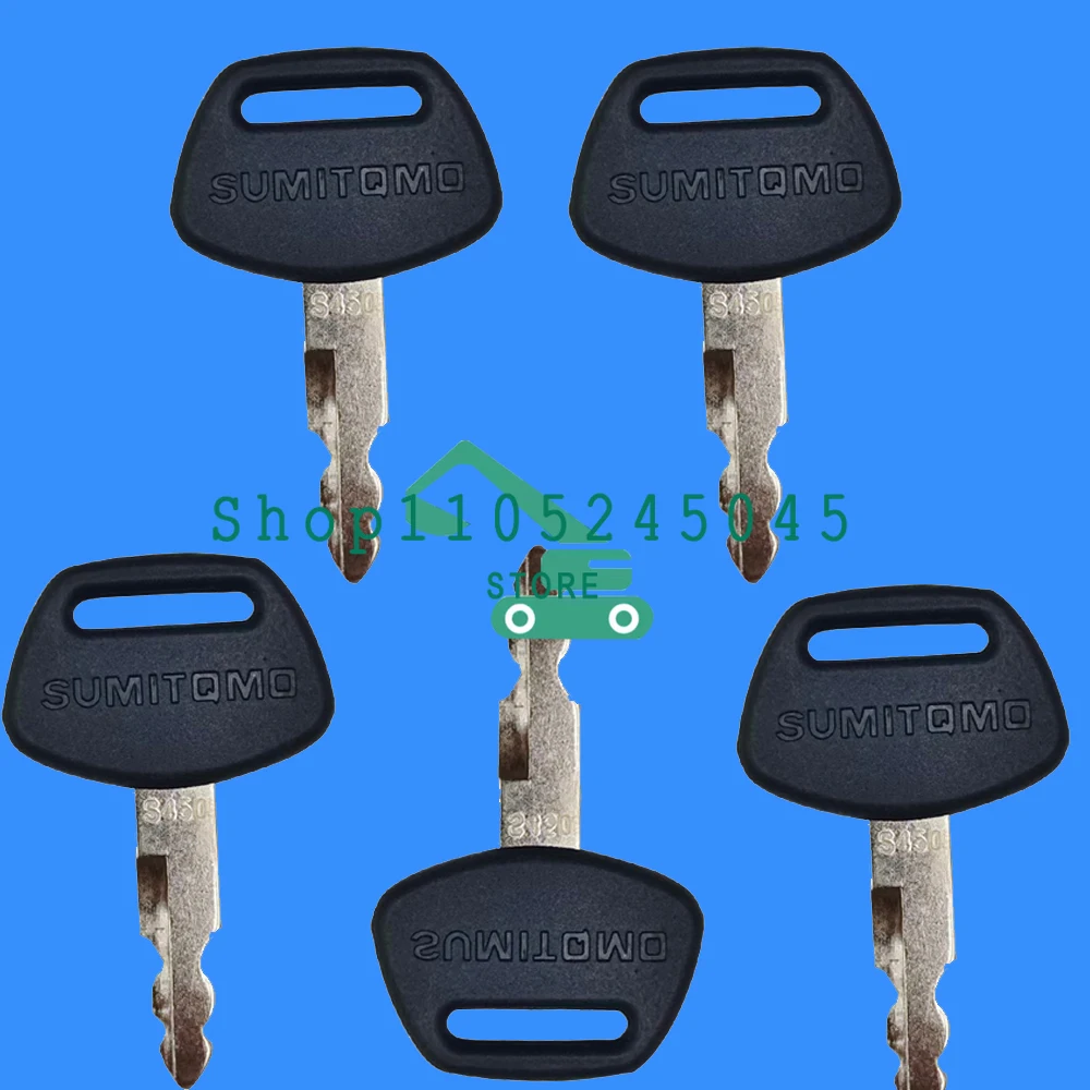 

Комплект из 10/5/1 шт. ключей зажигания S450 для экскаваторов Sumitomo SH130-5, 200, 210, 240A2, A3, A5, A6