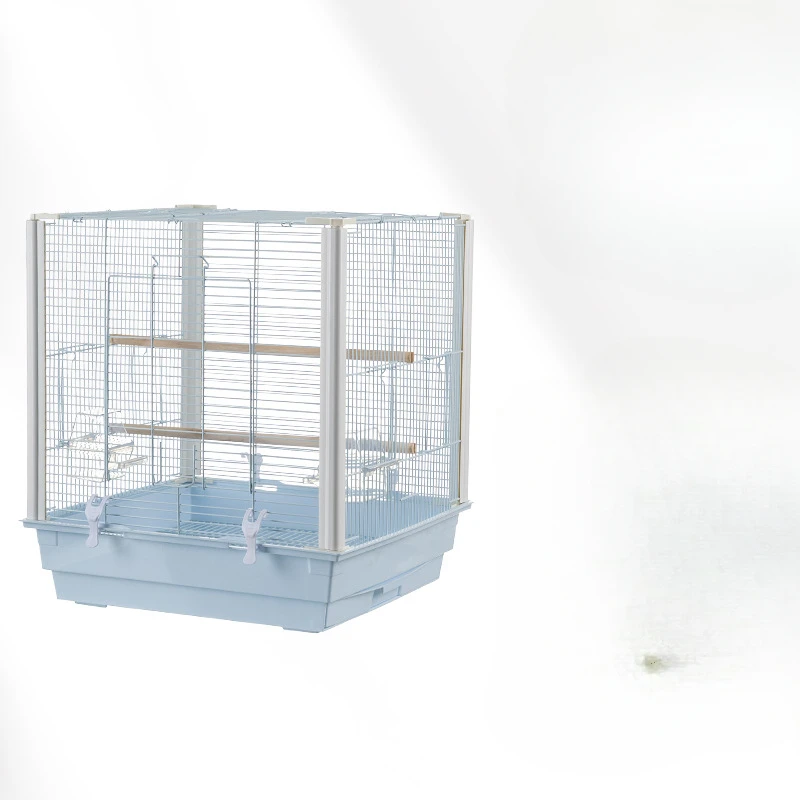 Imagem -02 - Budgie Bird Stand Gaiolas para Papagaio Grande Reprodução ao ar Livre Alimentador Canário Pet Products