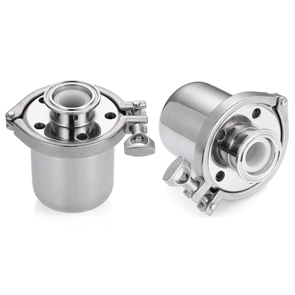 

SS304 Sanitary Tri Clamp Air Vent Breather Valve 1.5" 2" Ferrule 50.5mm 64mm Tank Respirator for Homebrew Beer Wine Pipeline