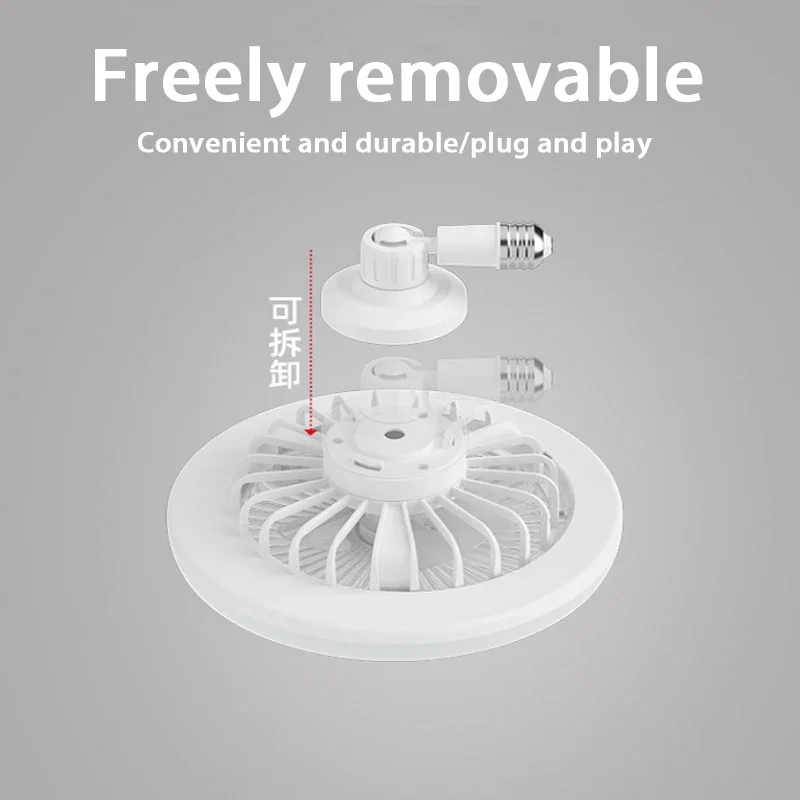 Nowy Wentylator Aromaterapeutyczny do Sypialni Lampka Cichy Wentylator Elektryczny LED Gabinet Jadalnia Salon Żyrandol