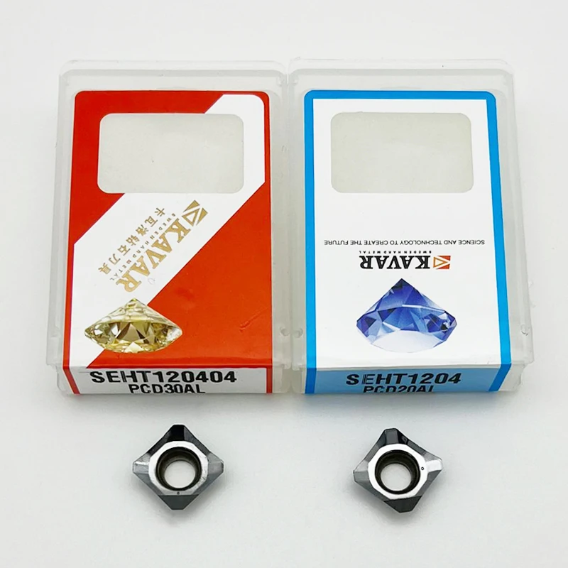 

SEHT1204 PCD30AL PCD20AL Diamond tip PCD inserts cut tools SEHT CNC Lathe Cutting Tool Insert