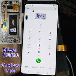 Repair Edge Screen Separete Glass Practice Lcd For Samsung Galaxy S8+ G955F G955A G955U S8plus Broken Glass Touch OK DOT + LINE