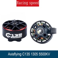 Axisflying C135 1305 5500KV FPV Brushless Motor 4S Lipo 1.5mm Shaft For RC 2.0inch Cinewhoop 2.5inch Toothpick FPV Drones