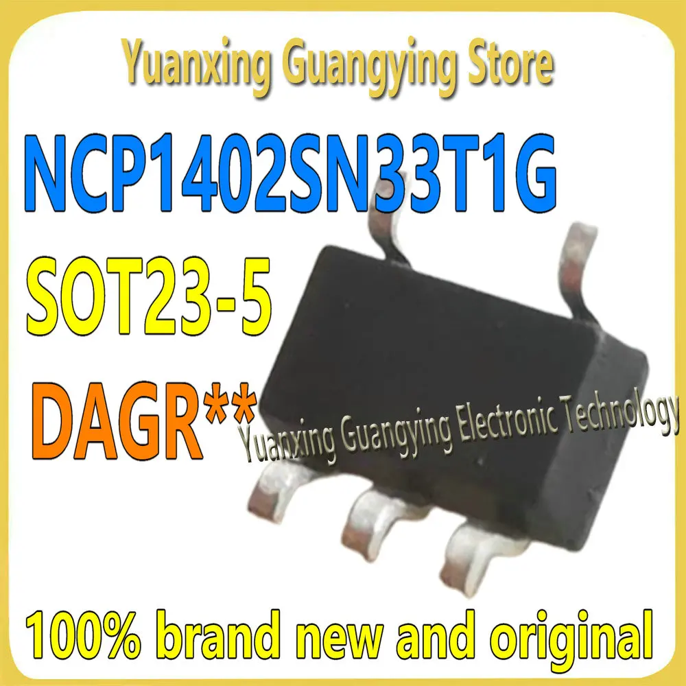 (10 pieces) NCP1402SN33T1G Part number: DAGR** SOT23-5 3.3V 200mA boost switching regulator chipset 100% brand new