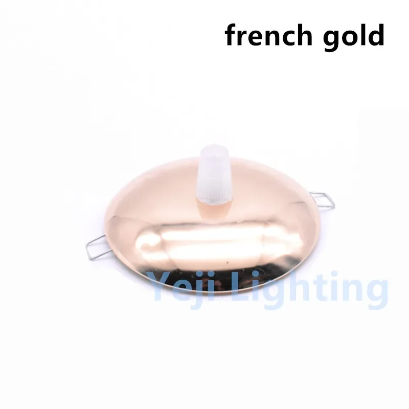 Ceiling rose ceiling canopy ceiling plate with spring bracket and cable grip wire clip Spring downlight hole lighting fittings