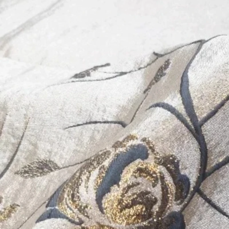 

Jacquard Brocade Fabric Metal Wire Dress Fabrics Performance Clothing Trench Coat Material Brand Fashion Design Cloth