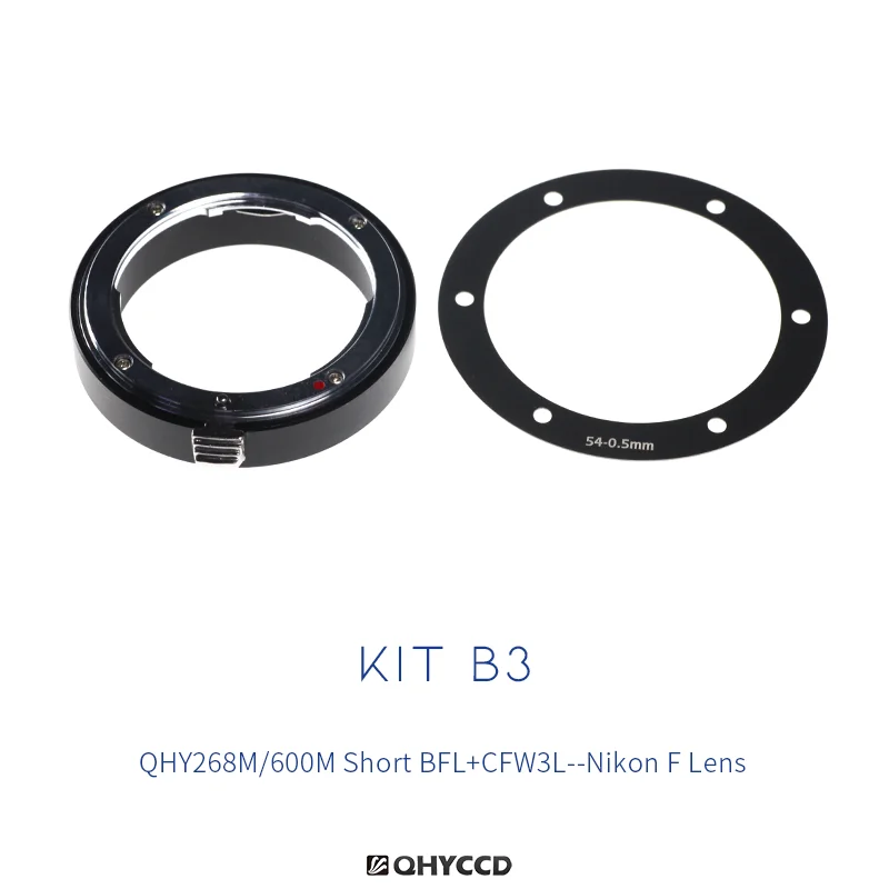 QHYCCD set adapter ring B3 M54 Nikon port SLR lens adapter ring