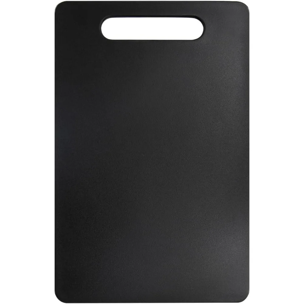 

Plastic Utility Cutting Board with Handles, Food Safe PP Material, BPA Free, Dishwasher Safe, Thick Chopping Board, Larg