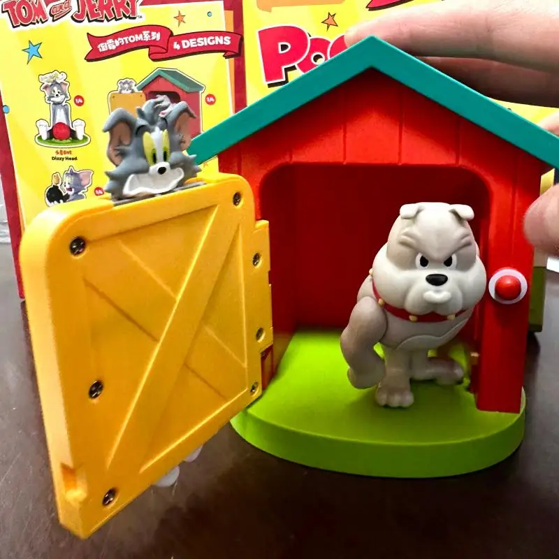 

52TOYSTOM And JERRY Unlucky TOM слепая коробка с котом и мышью, подвижная весенняя игрушка в подарок, модная коллекционная модная слепая коробка