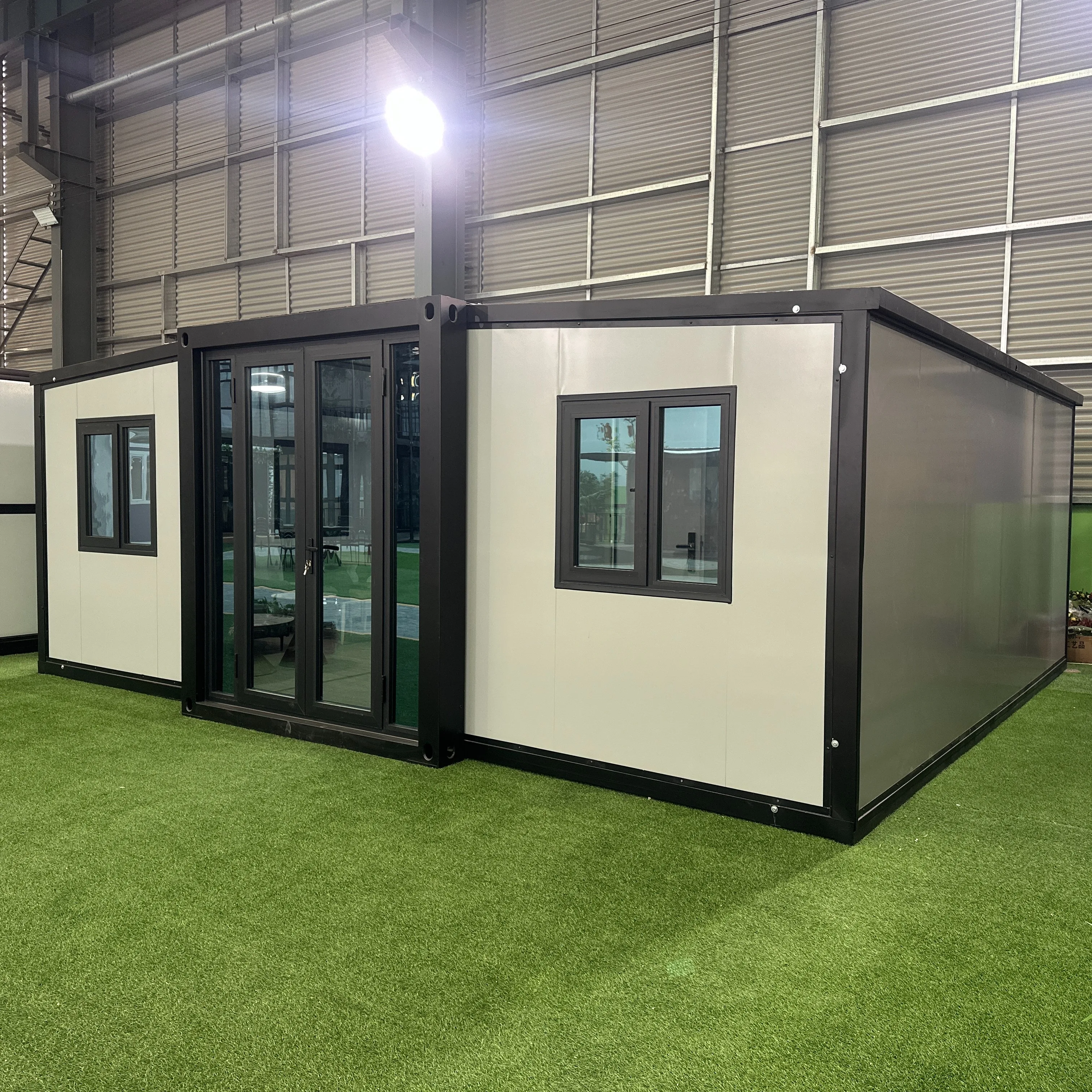 FL Foldable House factory prefinished foldable building for refugee camp large‑scale emergency resettlement shelter