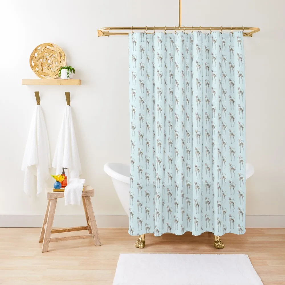 

Cornish rex Shower Curtain Bathroom Decor Washable Waterproof Fabric Shower Shower Bath Bathroom Accessorys For Bathroom Curtain