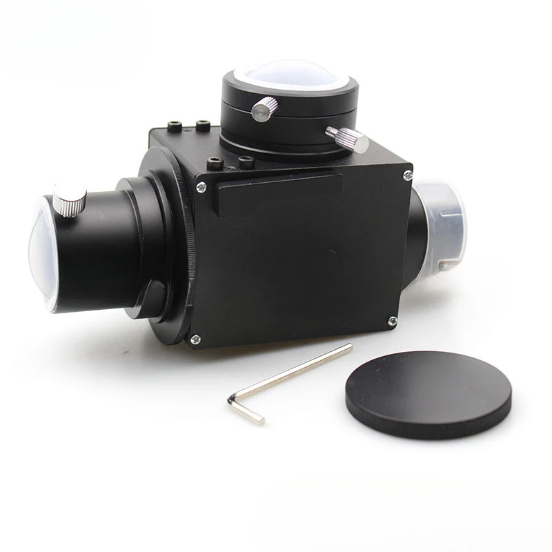 1.25-Inch interface All-metal tee adjustable converter can be connected to eyepiece camera Astronomical telescope AR0096