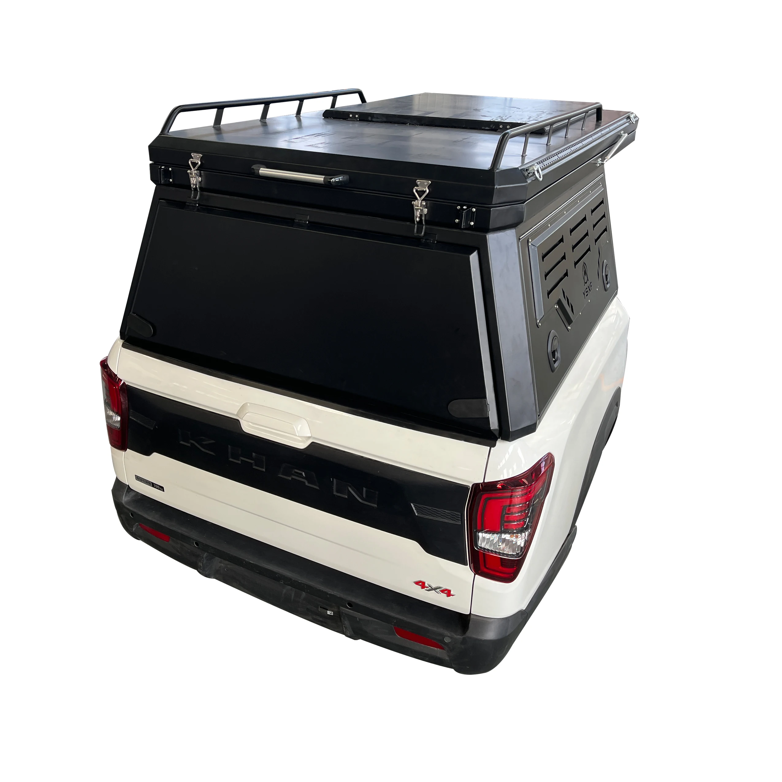 4x4 Truck Accessories Waterproof Aluminum Pickup Truck Roof Canopy Camper Outdoor Custom Made up to 1000L Capacity