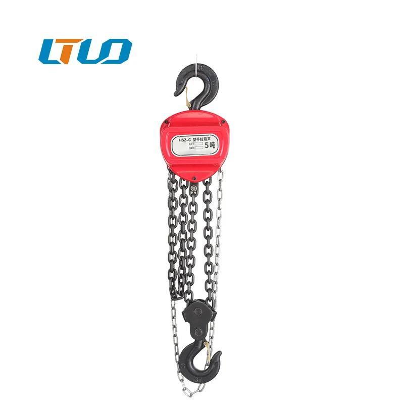 

Ручной блок ручной цепи 5т Износостойкий блок подъемника ручной цепи для строительства