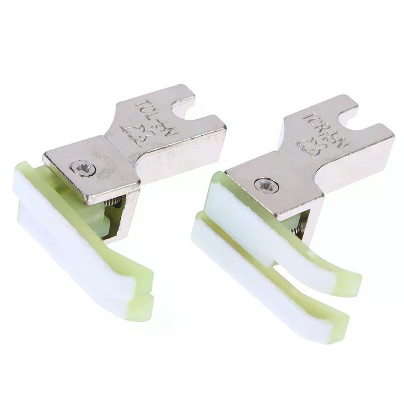 Prensatelas Compensador de Plástico TCL TCR 1/16N Derecho/Izquierdo para Máquina de Coser Industrial de Puntada Recta de Una Sola Aguja
