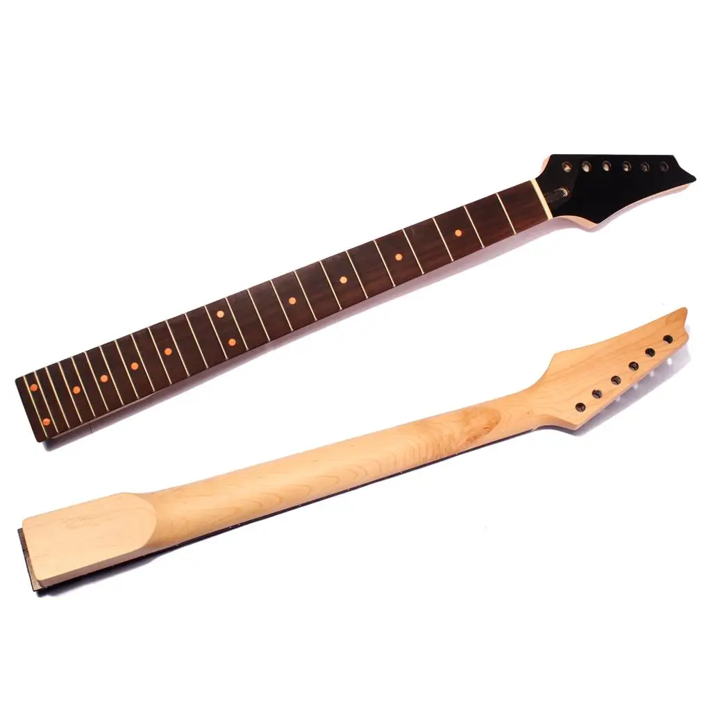 

Electric Guitars Maple 24-Fret Neck Instrumental Parts 27.16 Inch Black Head