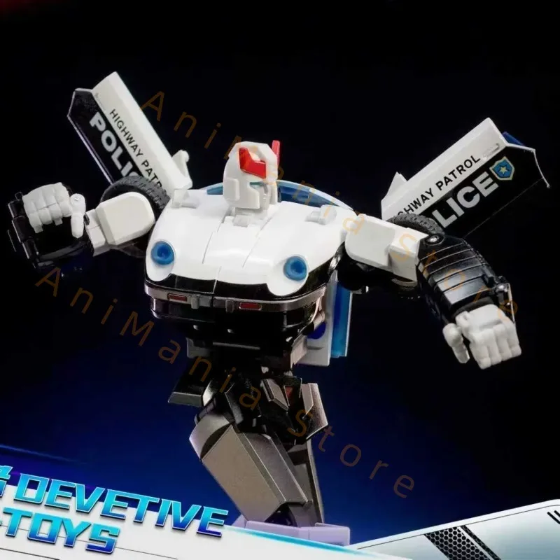 En Stock, juguetes transformadores, DX9-TOYS D18 Chaser Prowl, serie de animación, Autobots, relación MP, figuras de acción, modelo de Robot, estatua de juguete