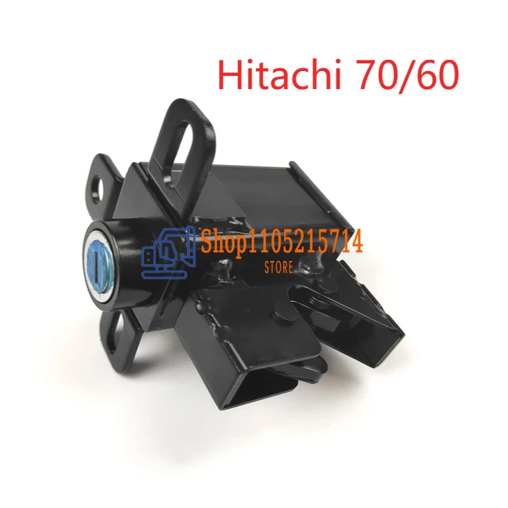 

For Excavator Hitachi 70/60 Rear Cover Lock Trunk Engine Cover Engine Cover Lock Excavator Accessories