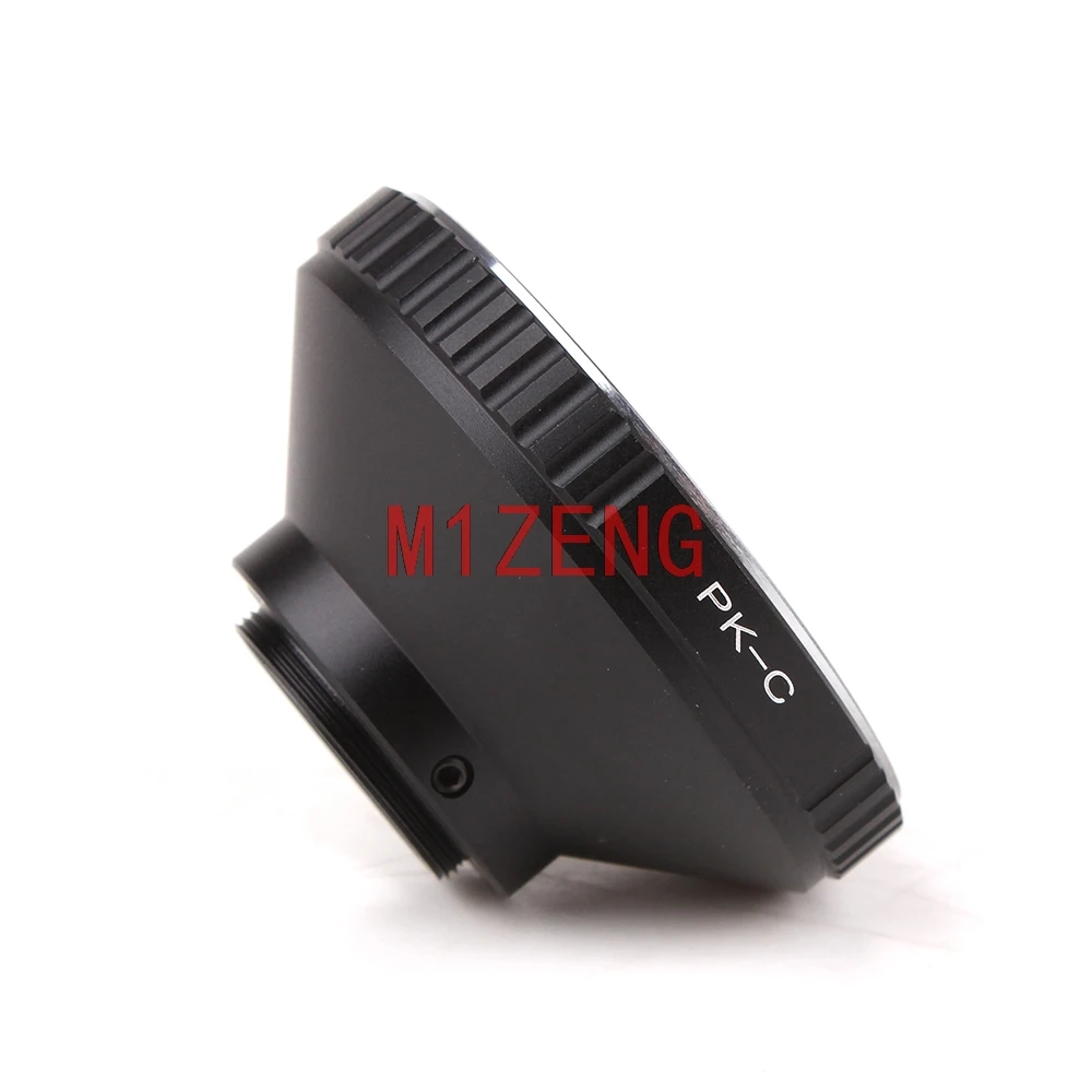 Anillo adaptador de lente de montaje pk-C para lente de montaje Pentax K PK a cámara de cine de película CCTV de 16mm con montura C