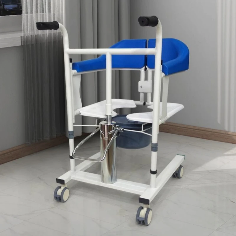 hydraulic patient lifting transfer chair with commode mobility kart patient lift et transfer chair india swivel transfer chair