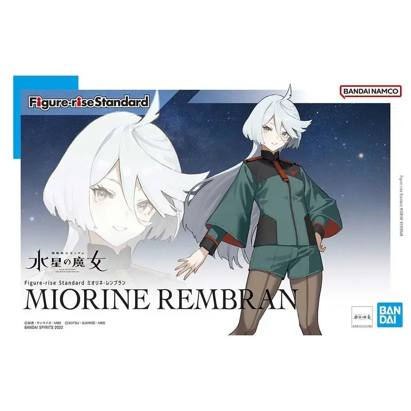 Original Figure-rise  The Witch From Mercury: Miorine Rembran Joint Movable Assembly Christmas Gift Toys Collectible Model