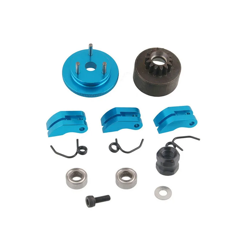 RC مخلب جرس 14T دولاب الموازنة مخلب جرس مجموعة ل 1/8 RC سيارة HSP كيوشو عربات التي تجرها الدواب شاحنة تروجي المستوى 21 إلى 28 نيترو محرك ترقية الاسمية