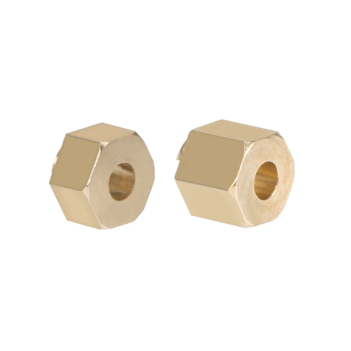 7MM Brass TRX4M Hex Extension Wheels Adapter 4mm/6mm Thickness for 1/18 RC Car Crawler TRX4-M Bronco Defender Upgrade