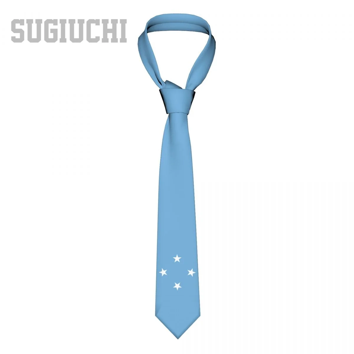 

Флаг Федерации Штаты Микронезии, эмблема, мужские галстуки, повседневные клетчатые галстуки, костюмы, тонкий свадебный деловой галстук Gravatas