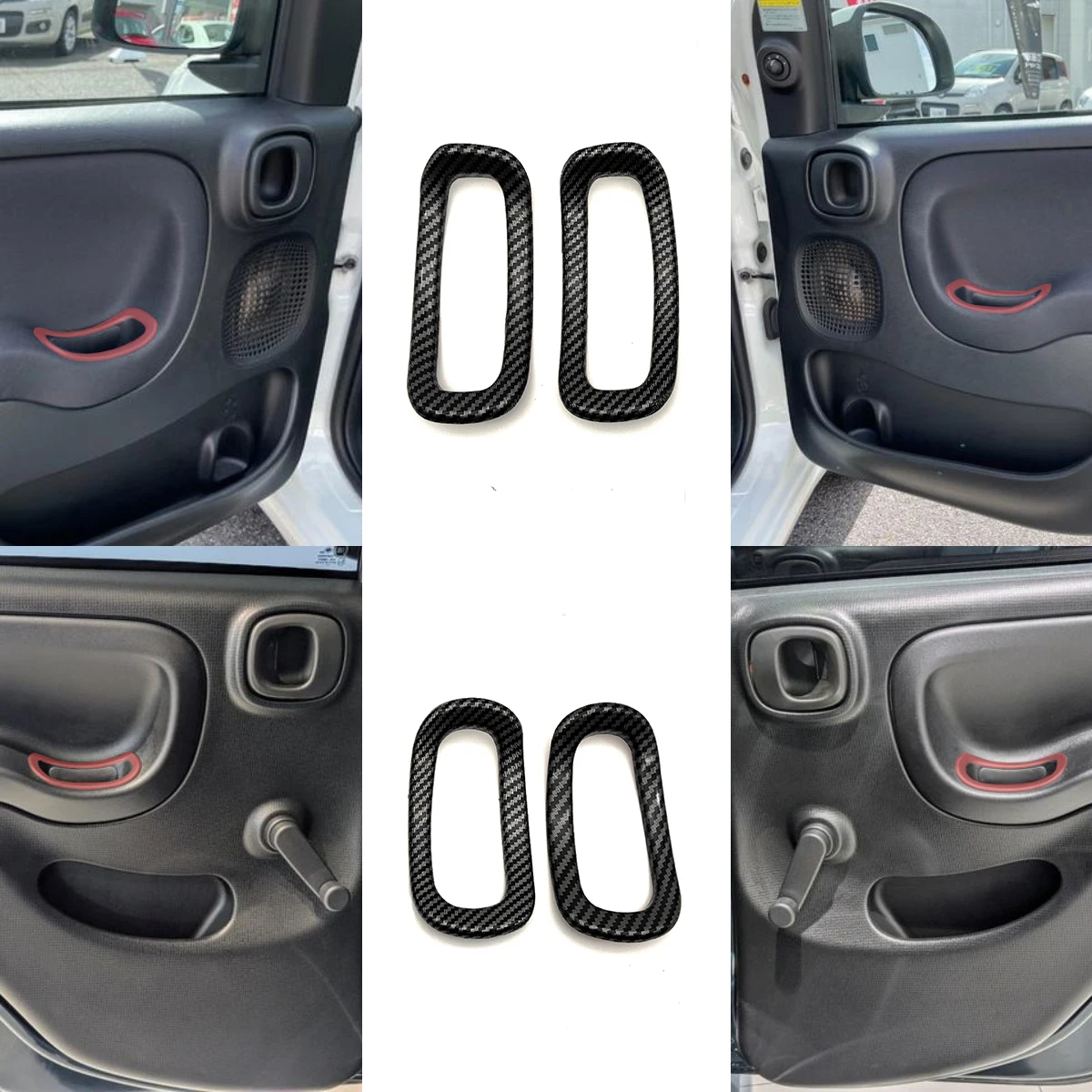 Suitable for Fiat Panda Door Storage Frame Moldings