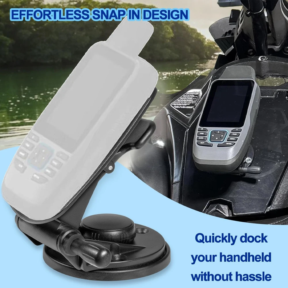 010-11031-00 Marine Mount Compatible with Garmin Colorado Series 300 400c 400i 400t & GPSMAP 62 64 66 -Adjustable Handheld Mount