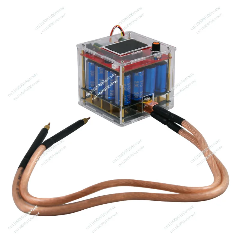 Double pulse multi-function spot welding machine semi-automatic capacitor pulse spot welding 18650 lithium battery welding tool