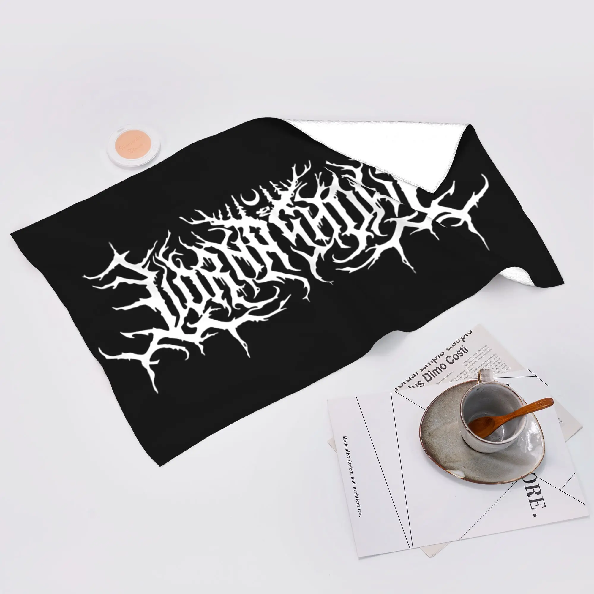 Custom Lorna Shore Merch Lorna Shore Logo Soft Face Towel Quick Dry Pool Bath Cotton Towels Absorbent Quick