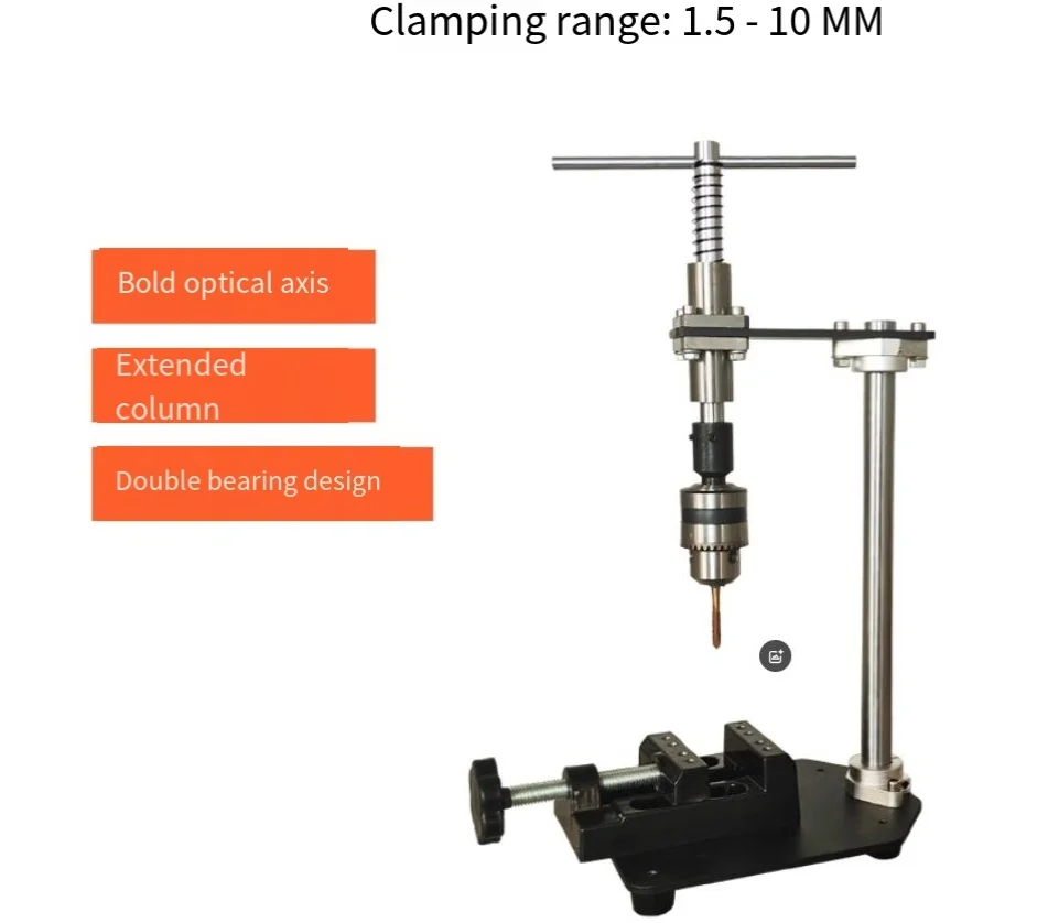 Manual Vertical Tapping Machine Tapping Small Handheld Adjustable Tap Wrench Benchtop Wrench Stringer Extended Ratchet