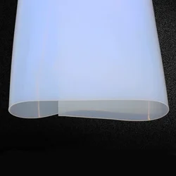 Translucent Silicone Rubber Sheet 2mm 3mm Silicone Sheeting for Vacuum Press Oven Heat Resistant Silicone Matt