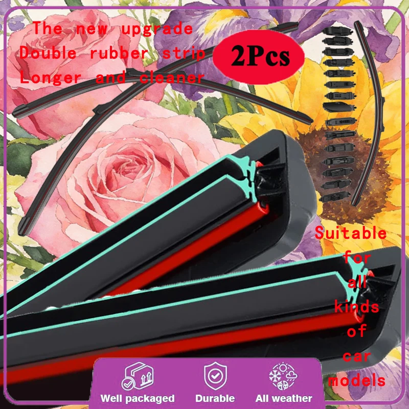 

For KIA EV6 55 78 GT AWD RWD Hatchback SUV 2021 2022 2023 Car Windshield Wiper Blade Front Windscreen Brushes Washer Accessories