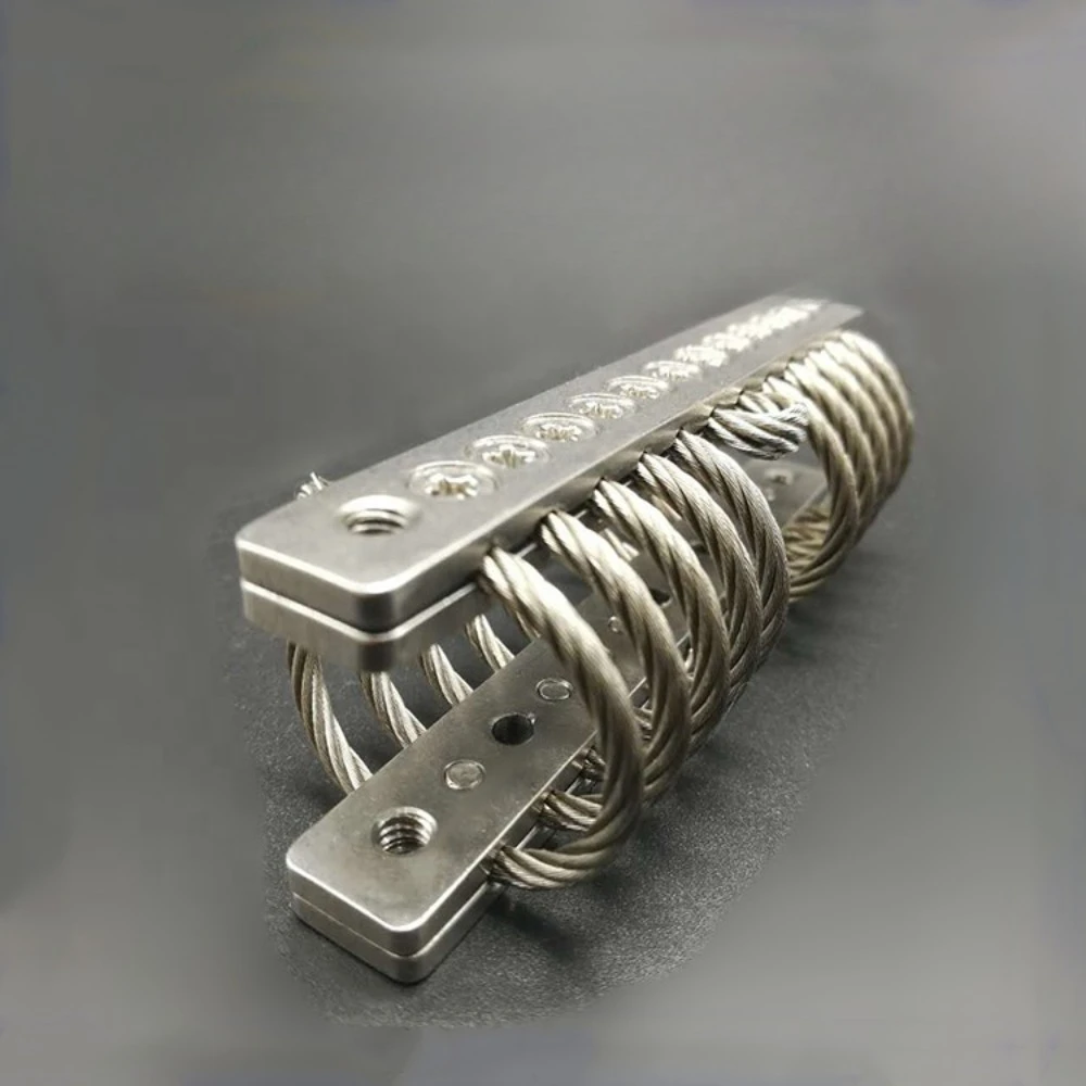Mechanical Parts Electric Cabinet Vehicle 30g Shock Vibration Insulation GH-60A Wire Rope Shock Isolator