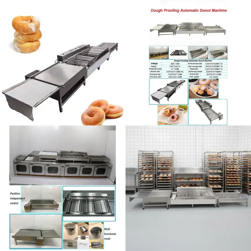Commercial Multifunctional Bagel and Donut Fryer for Corn Flour Nuts Milk and Other Ingredients New Electric Deep Fryer