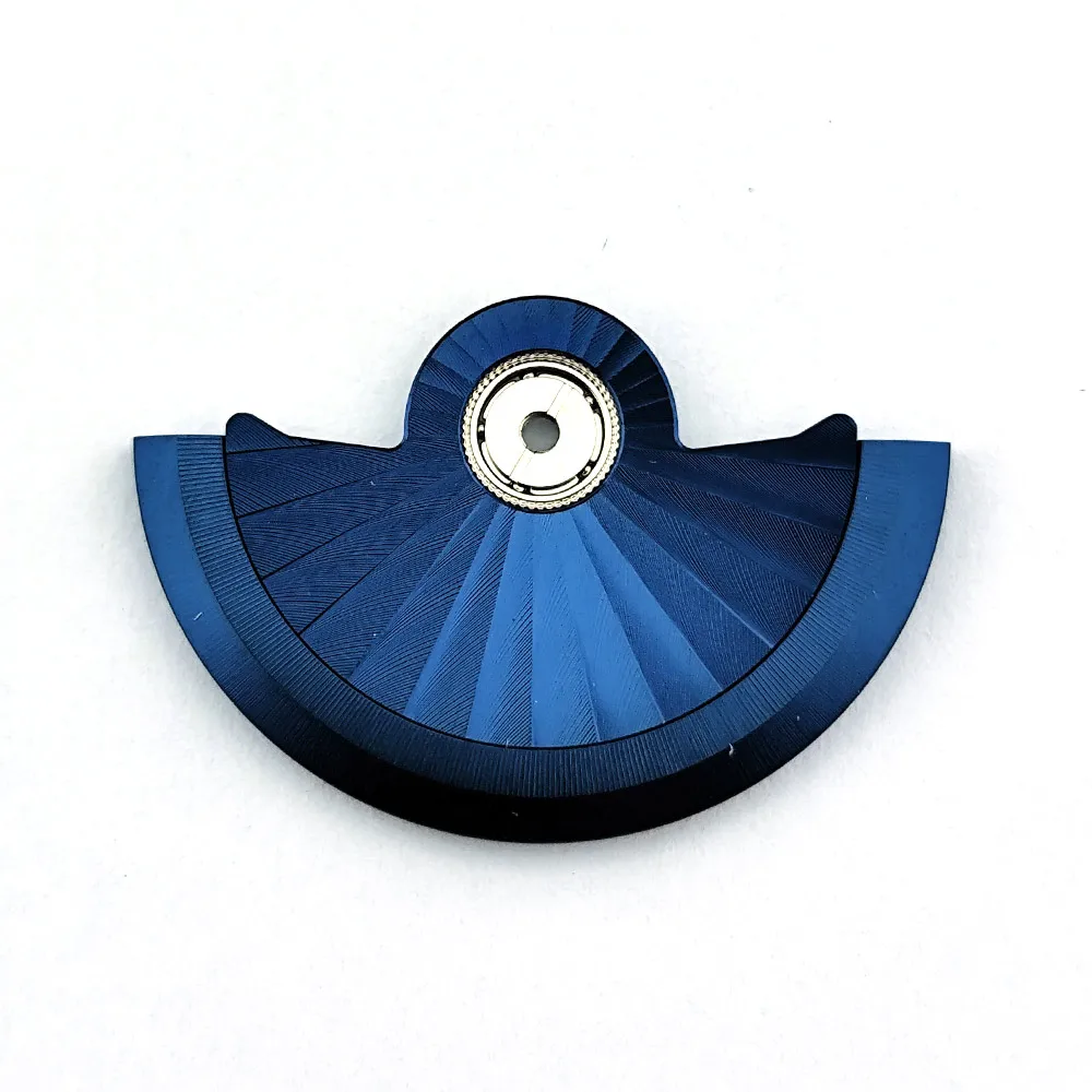 Oszillierendes Gewicht für NH35 NH36 NH38 4R Uhrwerk, Metallrotoren, kompatible Ersatzteile, schwarze, blaue und roségoldene Rotoren – Detail 15