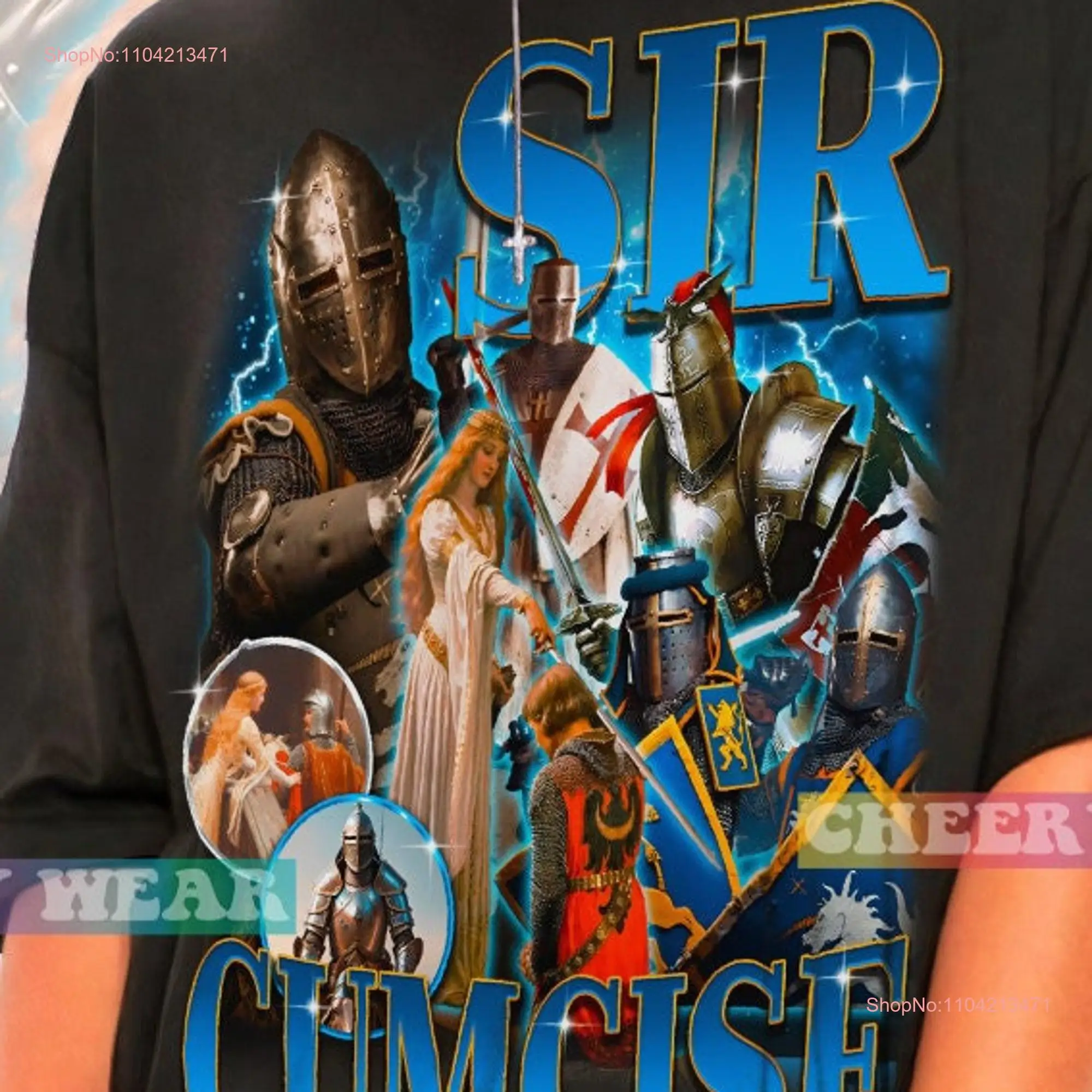 Sir Cumcise T Shirt Funny For Friends 90s Meme Humor Sarcastic  long or short sleeves